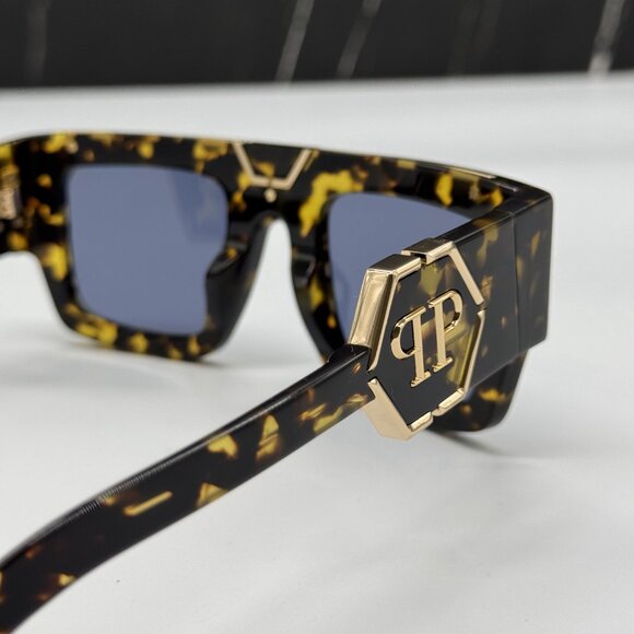 NEW SPP092M 0781 PHILIPP PLEIN GLOOM HAVANA MEN SUNGLASSES - Picture 6 of 11